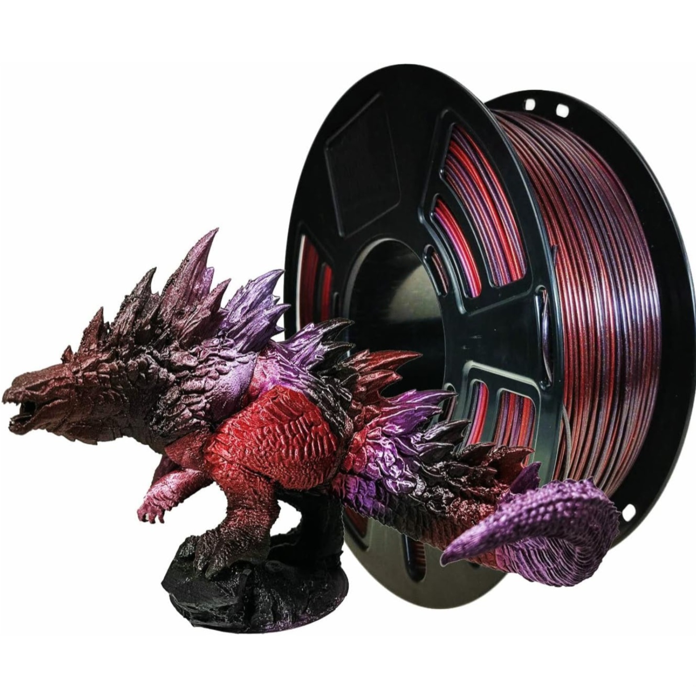 Galaxy Red-Black-Purple (Silk)